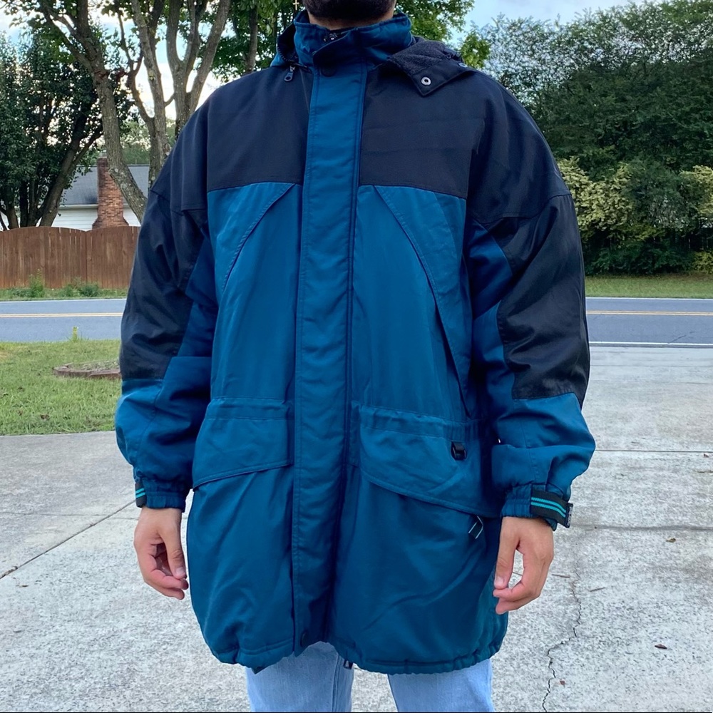 Men’s Rain Winter Coat Windbreaker Zip up jacket